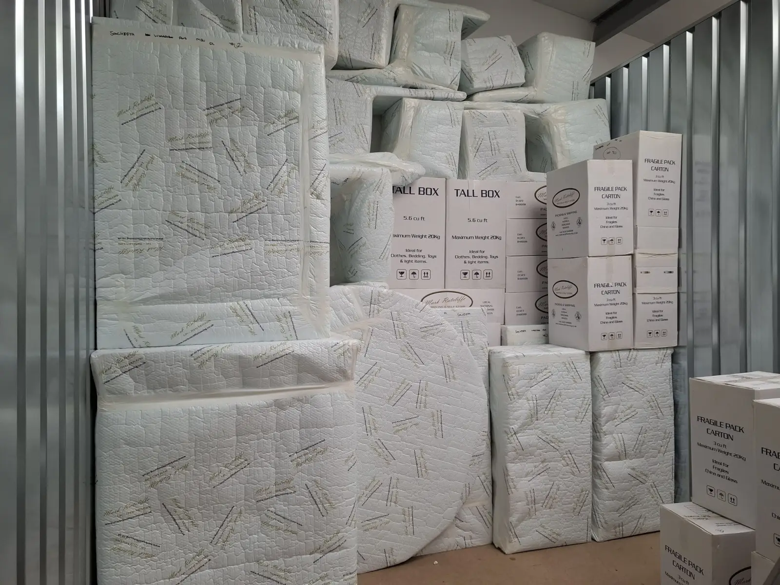 Export packing and wrapping for tropical sea freight to Thailand
