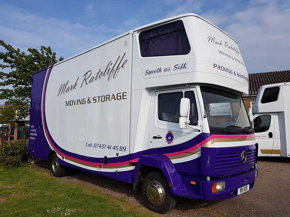 photo of new Mark Ratcliffe Moving sleeper van